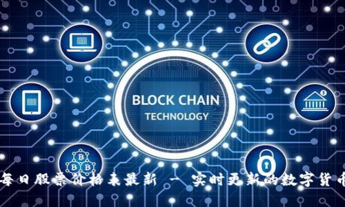 区块链每日股票价格表最新 - 实时更新的数字货币行情表