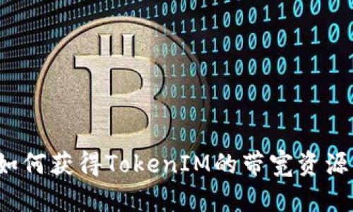 如何获得TokenIM的带宽资源?