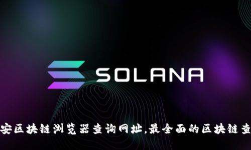 使用币安区块链浏览器查询网址,最全面的区块链查询工具