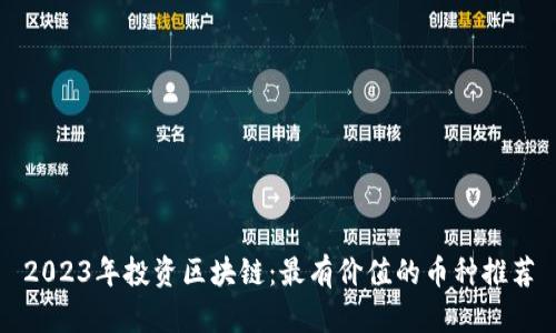2023年投资区块链：最有价值的币种推荐