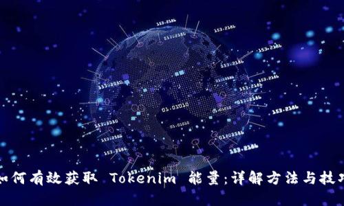 如何有效获取 Tokenim 能量：详解方法与技巧