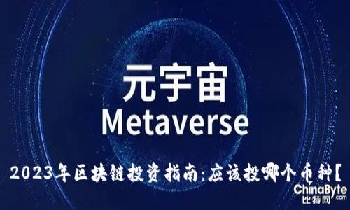2023年区块链投资指南：应该投哪个币种？