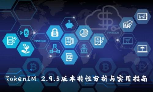 TokenIM 2.9.5版本特性分析与实用指南