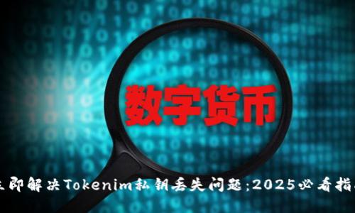 立即解决Tokenim私钥丢失问题：2025必看指南